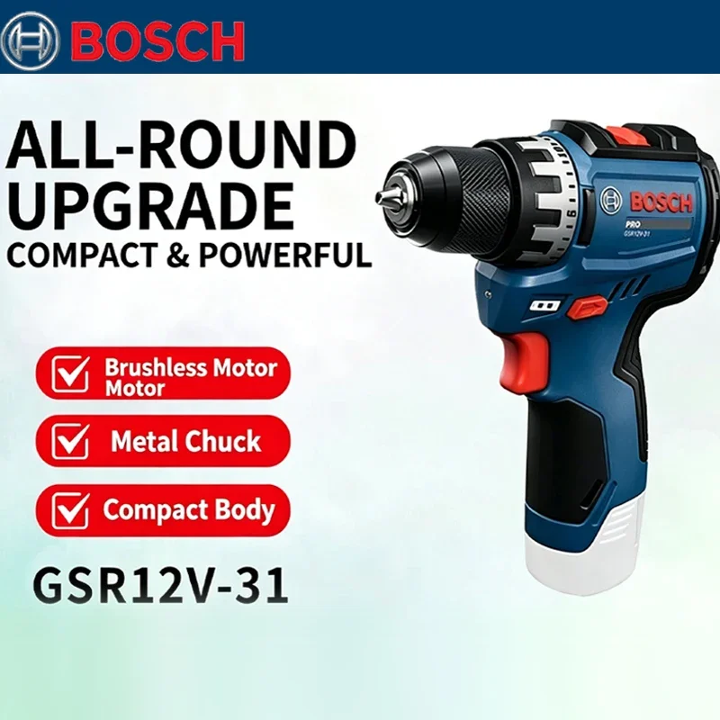 Power Tools Ridgid - Trapano Elettrico Senza Spazzole Bosch GSR