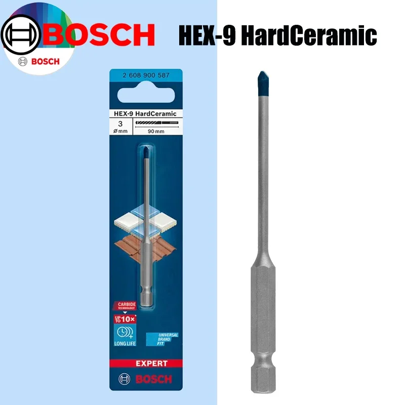 Power Tools Bosch - Punte da trapano in ceramica dura