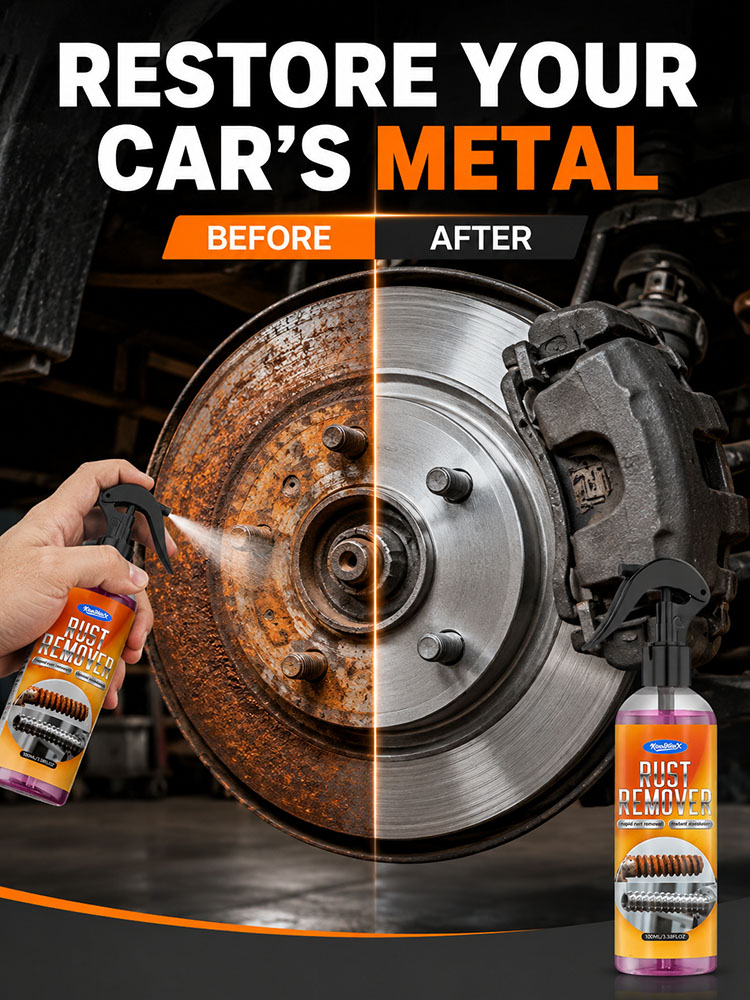 Power Tools Automotive - Spray Antiruggine per Metallo, Potente Detergente