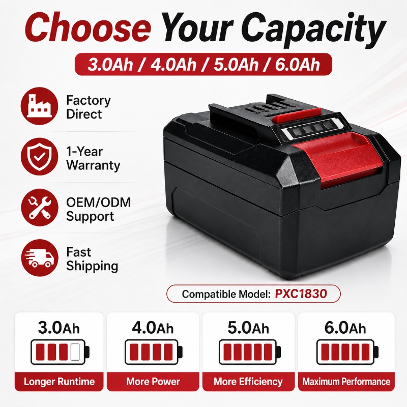 Power Xchange Tools - Batteria di Ricambio agli Ioni di