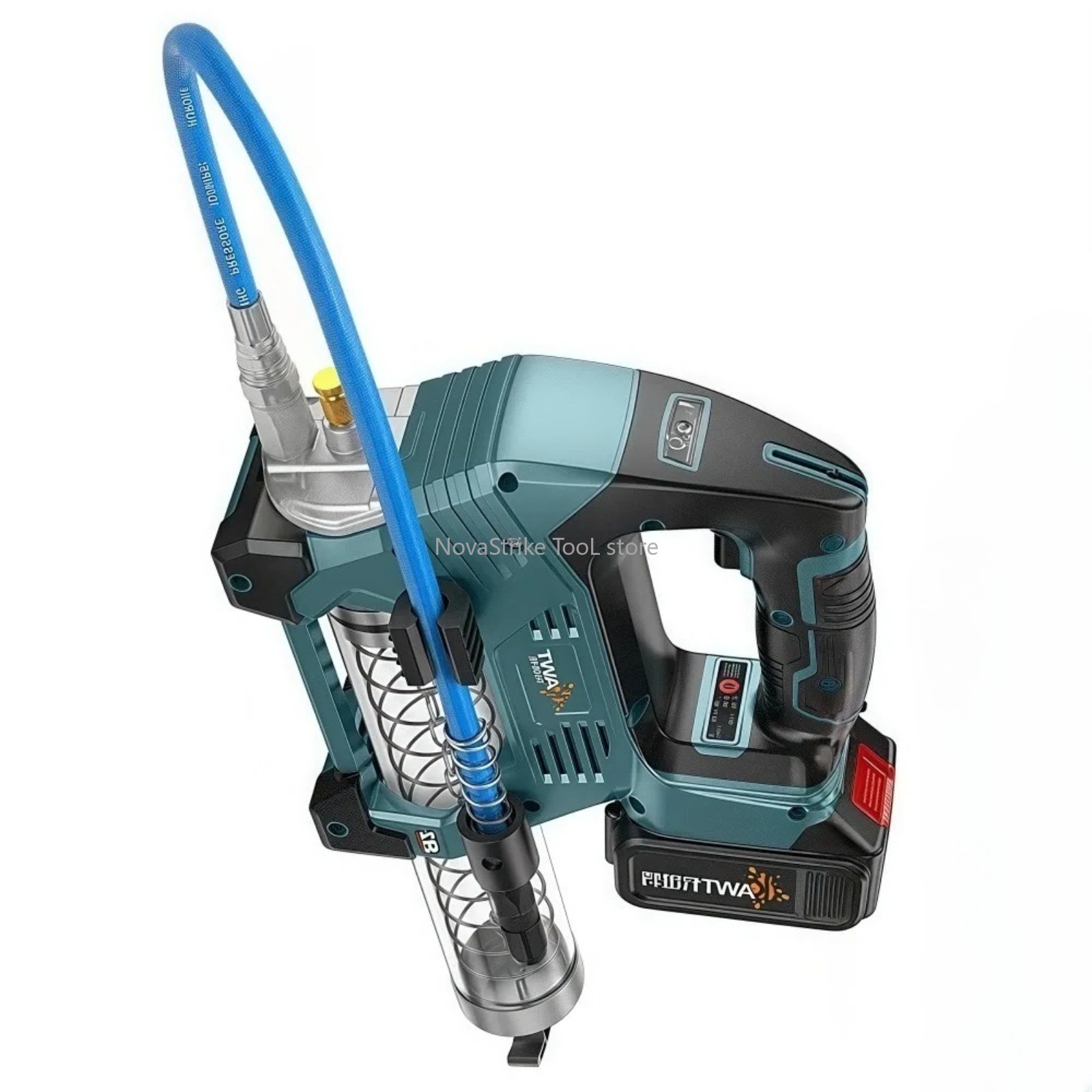 Power Tools Grease - Pistola per grasso elettrica senza spazzole