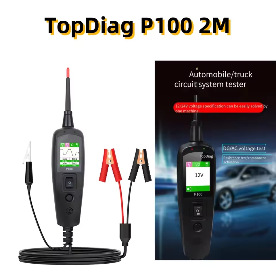 Power Tools In Automotive - TopDiag P100 2M Tester per Circuiti