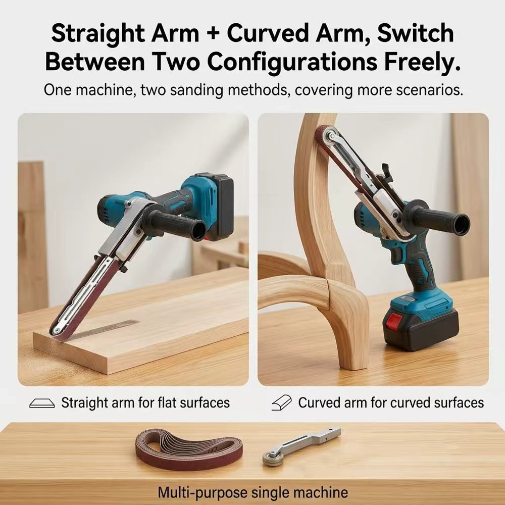 Levigatrice a nastro elettrica - Power Tools Wood recensione e prezzo