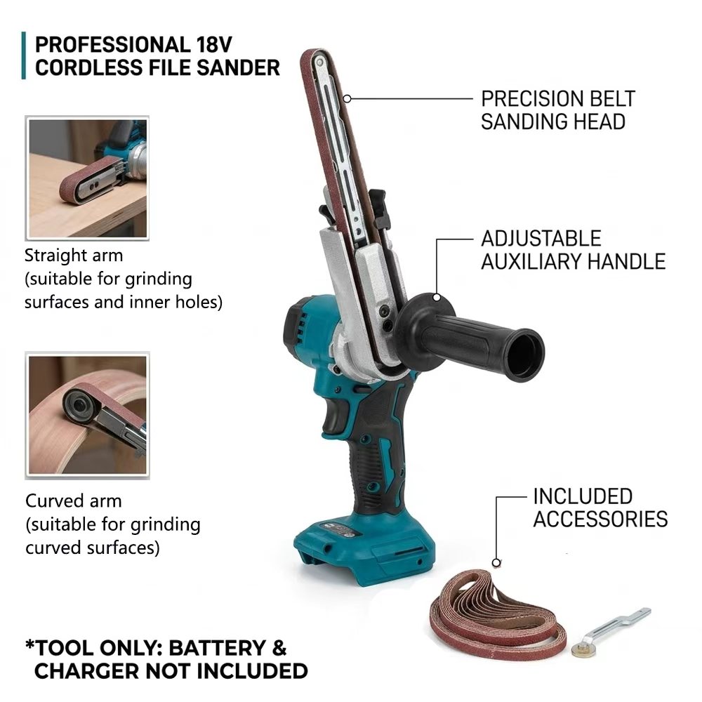 Levigatrice a nastro elettrica - Power Tools Wood recensione e prezzo