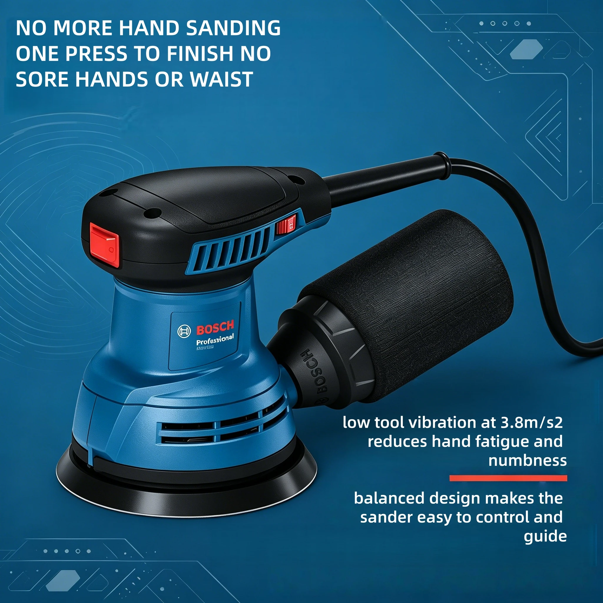 Levigatrice orbitale Bosch GEX - Power Tools Wood recensione e prezzo