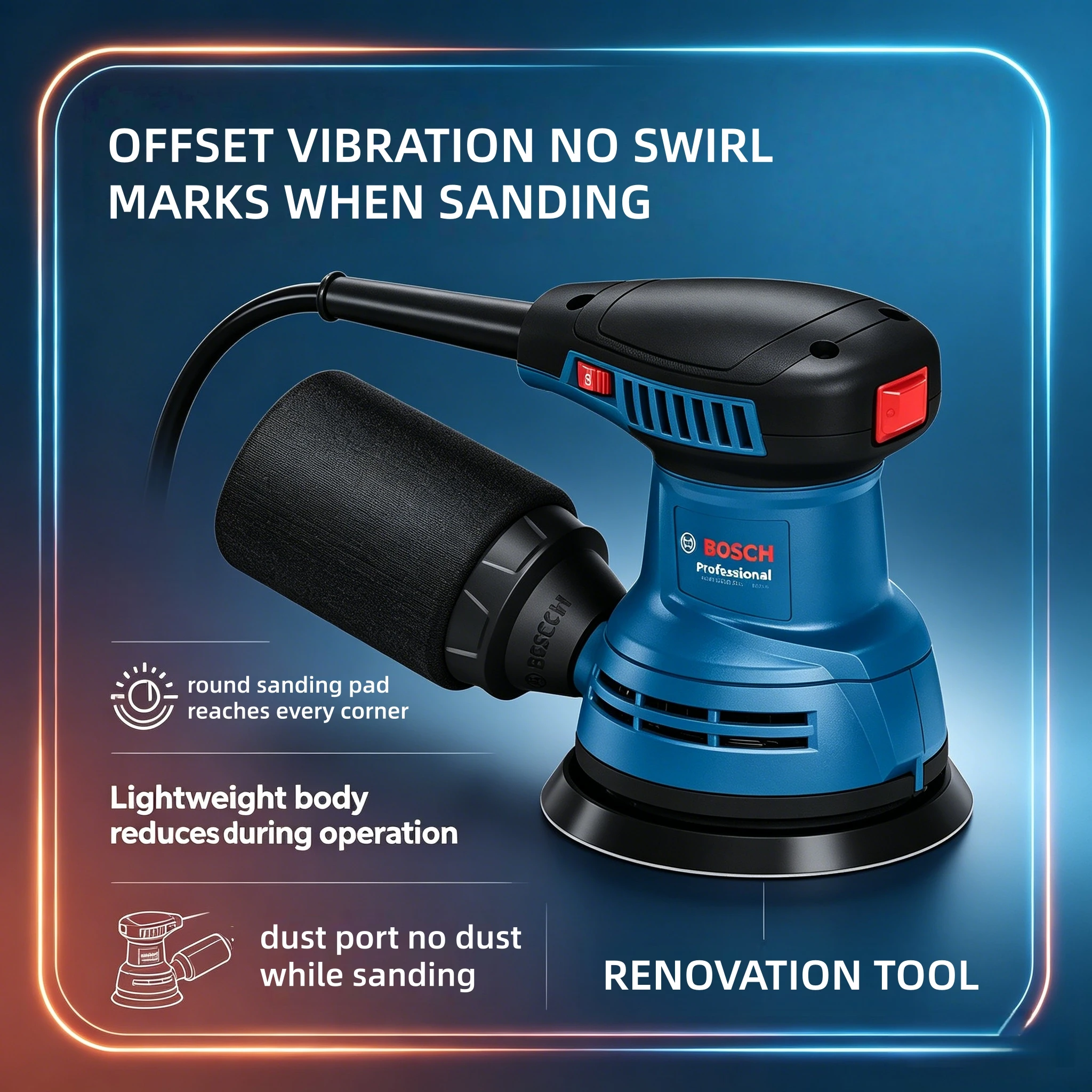 Levigatrice orbitale Bosch GEX - Power Tools Wood recensione e prezzo