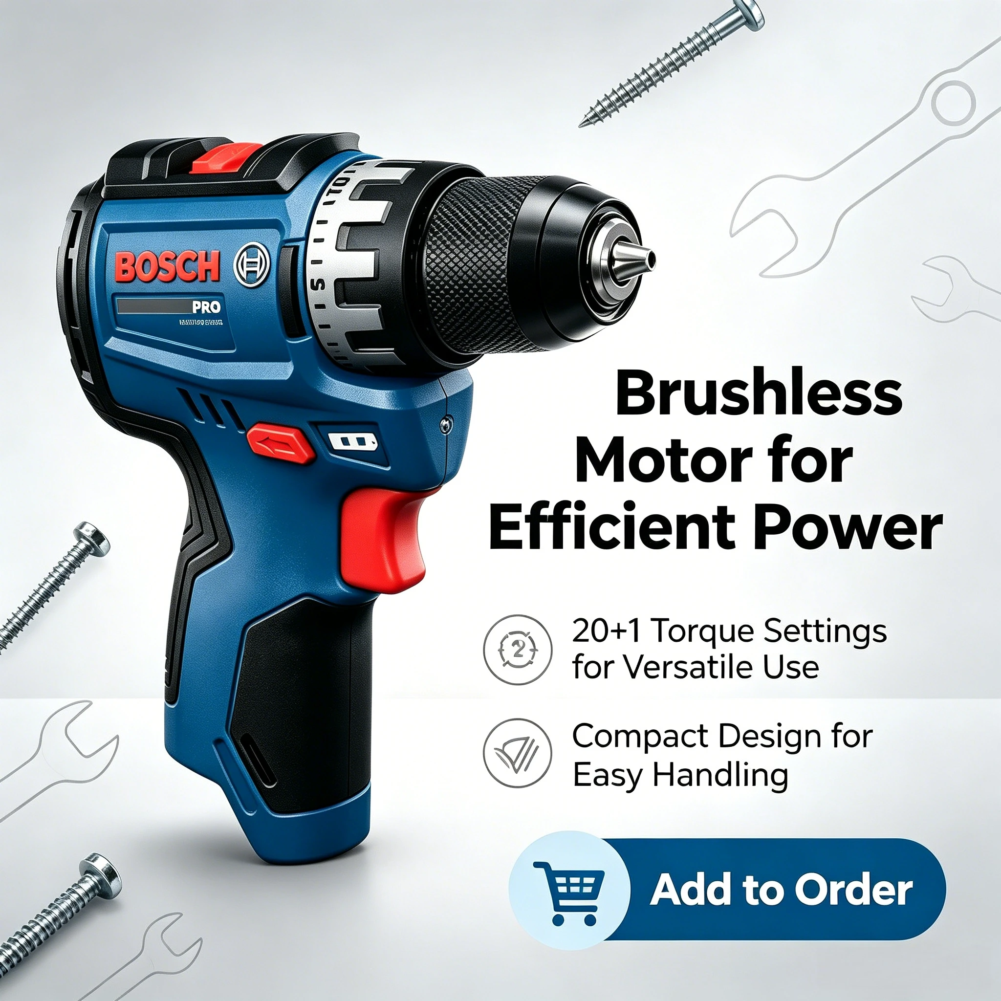 Trapano a Batteria Bosch Profe - Power Tools Wood recensione e prezzo