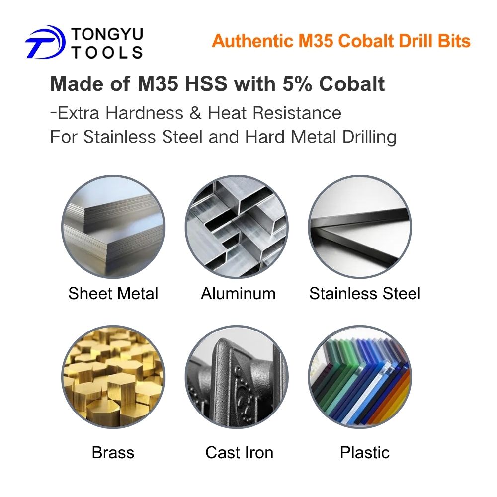 Punte elicoidali M35 al cobalt - Power Tools Kobalt recensione e prezzo