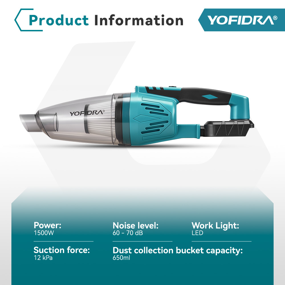 YOFIDRA 1500W 12KPA Aspirapolv - Power Tools Automotive recensione e prezzo