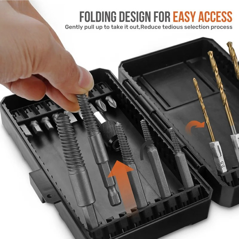 Set di estrattori per viti e p - Power Tools Kobalt recensione e prezzo